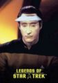The Legends of Star Trek Trading Cards Lieutenant Commander Data L6