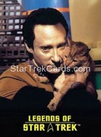 The Legends of Star Trek Trading Cards Lieutenant Commander Data L8