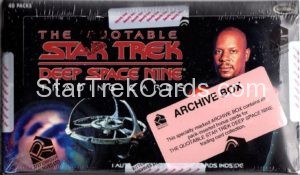 The Quotable Star Trek Deep Space Nine Trading Card Archive Box