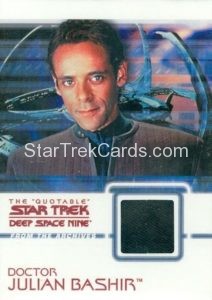 The Quotable Star Trek Deep Space Nine Trading Card C7 Black