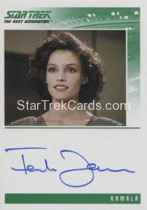 The Quotable Star Trek The Next Generation Trading Card Autograph Famke Janssen