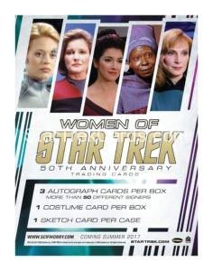 The Women of Star Trek 50th Anniversary Digital Sell Sheet page 001