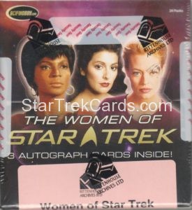 The Women of Star Trek Trading Card Archive Box