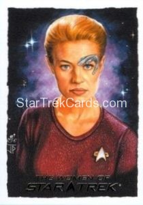 The Women of Star Trek Trading Card ArtiFex Seven of Nine
