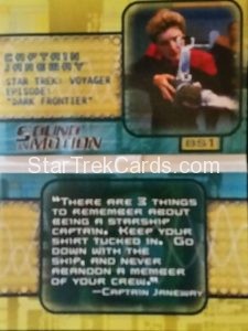 The Women of Star Trek in Motion Trading Card BS1 Alternate