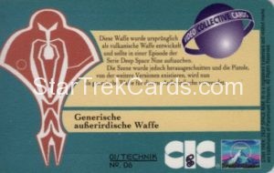 Video Tek Cards Trading Card Back 06