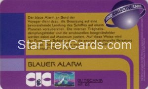 Video Tek Cards Trading Card Back 08