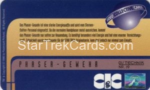 Video Tek Cards Trading Card Back 19