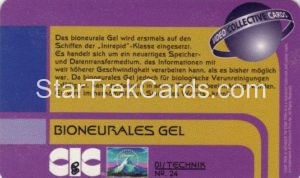 Video Tek Cards Trading Card Back 24