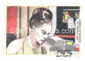 Women of Star Trek 50th Anniversary Sketch by Brent Ragland