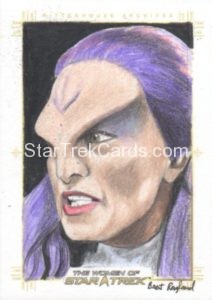 Women of Star Trek 50th Anniversary Sketch by Brent Ragland Alternate