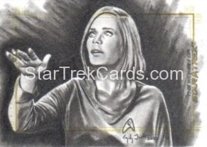 Women of Star Trek 50th Anniversary Sketch by Emily Tester