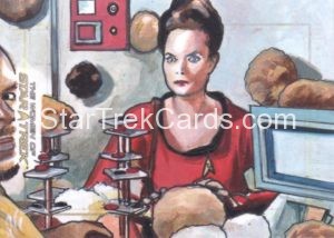 Women of Star Trek 50th Anniversary Sketch by Lee Lightfoot Alternate