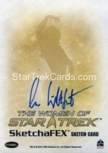 Women of Star Trek 50th Anniversary Sketch by Lee Lightfoot Back