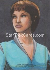 Women of Star Trek 50th Anniversary Sketch by Rich Molinelli