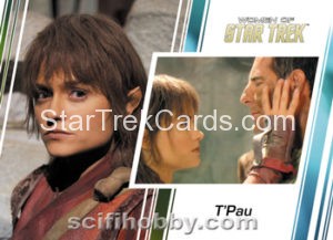 Women of Star Trek 50th Anniversary Trading Card 100