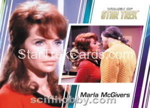 Women of Star Trek 50th Anniversary Trading Card 12