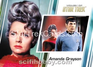 Women of Star Trek 50th Anniversary Trading Card 15