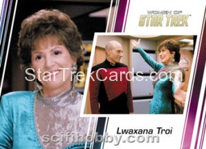 Women of Star Trek 50th Anniversary Trading Card 51