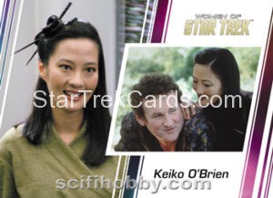 Women of Star Trek 50th Anniversary Trading Card 76