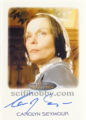 Women of Star Trek 50th Anniversary Trading Card Autograph Carolyn Seymour