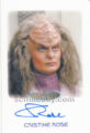 Women of Star Trek 50th Anniversary Trading Card Autograph Cristine Rose