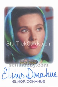 Women of Star Trek 50th Anniversary Trading Card Autograph Elinor Donahue