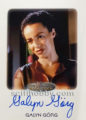 Women of Star Trek 50th Anniversary Trading Card Autograph Galyn Görg