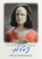 Women of Star Trek 50th Anniversary Trading Card Autograph Heidi Swedberg