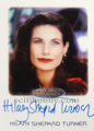 Women of Star Trek 50th Anniversary Trading Card Autograph Hilary Shepard Turner