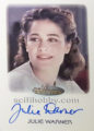 Women of Star Trek 50th Anniversary Trading Card Autograph Julie Warner