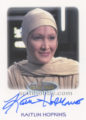 Women of Star Trek 50th Anniversary Trading Card Autograph Kaitlin Hopkins
