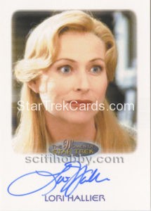 Women of Star Trek 50th Anniversary Trading Card Autograph Lori Hallier