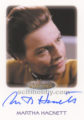 Women of Star Trek 50th Anniversary Trading Card Autograph Martha Hackett