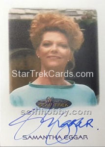 Women of Star Trek 50th Anniversary Trading Card Autograph Samanta Eggar