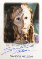 Women of Star Trek 50th Anniversary Trading Card Autograph Sandra Nelson