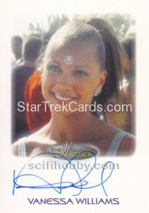 Women of Star Trek 50th Anniversary Trading Card Autograph Vanessa Williams