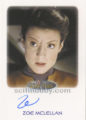 Women of Star Trek 50th Anniversary Trading Card Autograph Zoe Mclellan