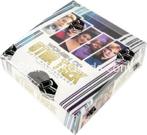 Women of Star Trek 50th Anniversary Trading Card Box Alternate