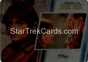 Women of Star Trek 50th Anniversary Trading Card Metal 100