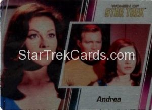 Women of Star Trek 50th Anniversary Trading Card Metal 11