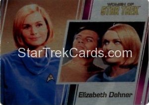 Women of Star Trek 50th Anniversary Trading Card Metal 16