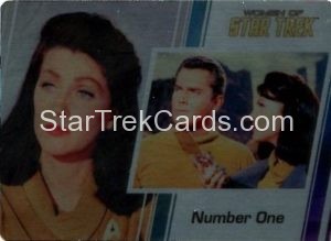 Women of Star Trek 50th Anniversary Trading Card Metal 2