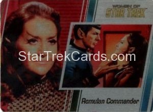 Women of Star Trek 50th Anniversary Trading Card Metal 20