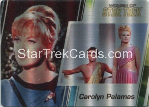 Women of Star Trek 50th Anniversary Trading Card Metal 23