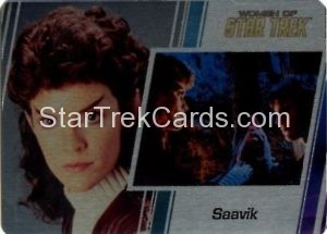 Women of Star Trek 50th Anniversary Trading Card Metal 27