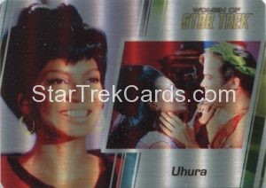 Women of Star Trek 50th Anniversary Trading Card Metal 3