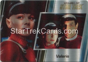 Women of Star Trek 50th Anniversary Trading Card Metal 30