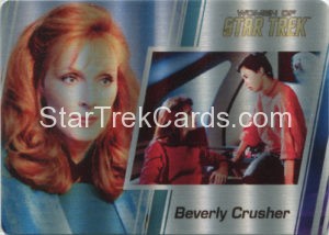 Women of Star Trek 50th Anniversary Trading Card Metal 32
