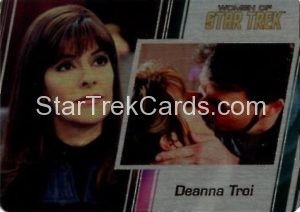 Women of Star Trek 50th Anniversary Trading Card Metal 34